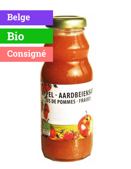 Jus Pomme Fraise 20cl | Bio