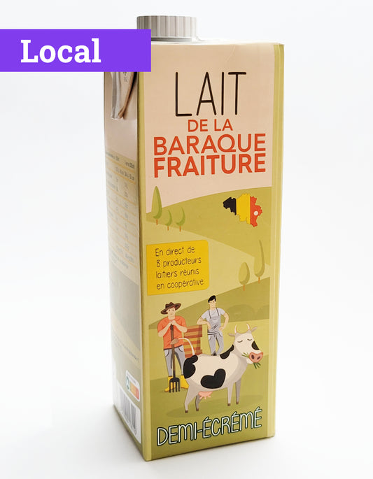 Lait de la Baraque | 1/2 Ecrémé