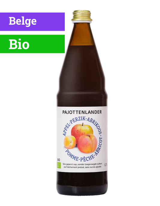 Jus Pomme Pêche Abricot | Bio