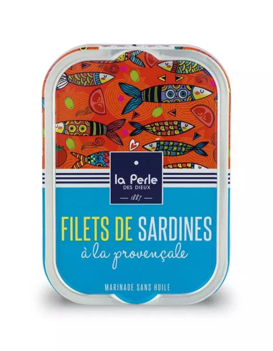 Filets de sardines sans huile à la provençale