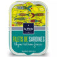 Filets de sardines sans huile au thym et au citron frais