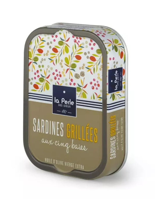 Sardines grillées aux 5 Baies