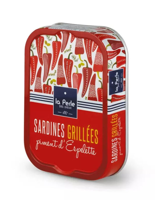 Sardines grillées au piment d'Espelette