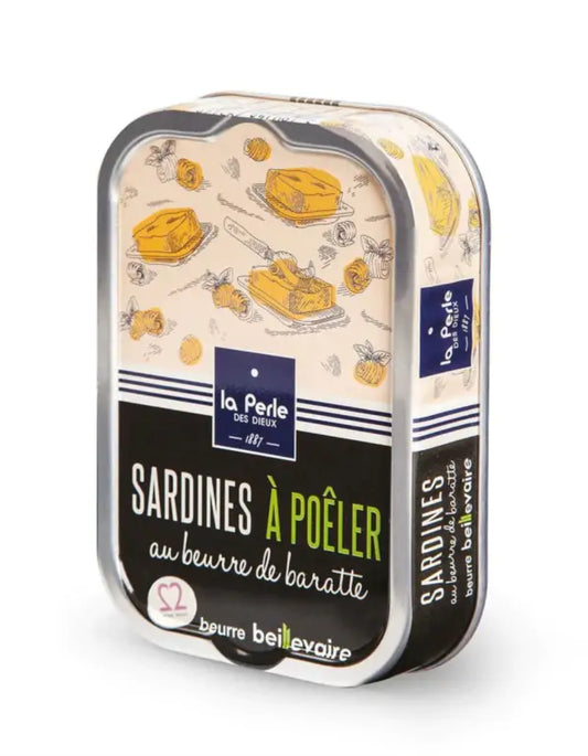 Sardines à poêler au beurre de baratte