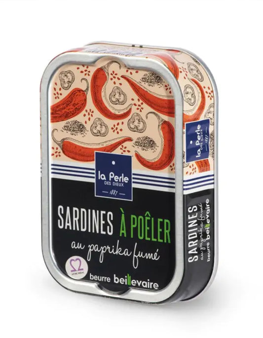 Sardines à poêler au paprika fumé