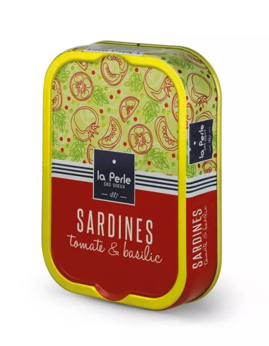 Sardines à la tomate et au basilic